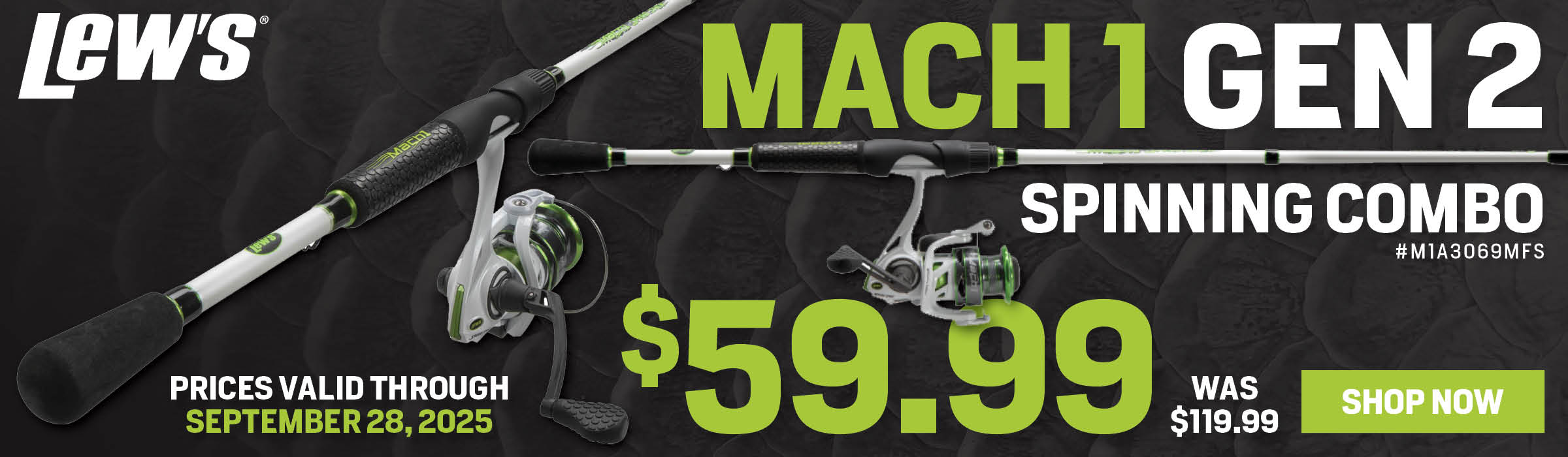 Lews Mach 1 Gen 2 Combo